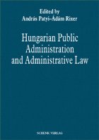 Hungarian Public Administration and Administrative Law